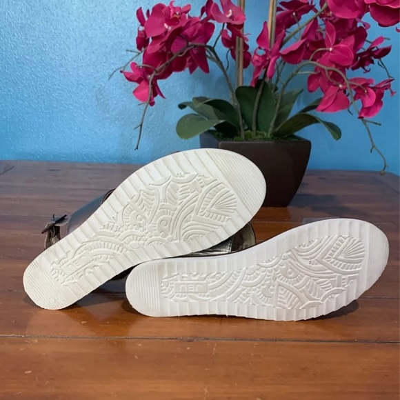 JBU Jambu Myrtle Sandal Charcoal Wedge Gray Silver - Picture 10 of 10